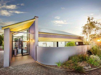 Exterior of dental clinic with excellent wheelchair access